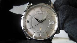 Jaeger LeCoultre Master Control Automatic Reveil Alarm watch in steel ref.141.8.97 Function Testing
