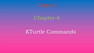 chapter 6 part 1 forward,backward comm Class 3 Computer Science