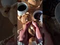 coffee bear buns 🐻 #easyrecipe #easydessert #cuteanimals #breadrecipe