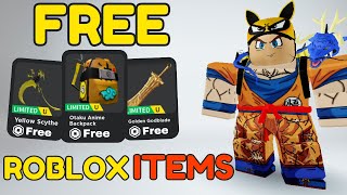 OMG!! 100+ FREE ROBLOX ITEMS 2024 HURRY UP!!!