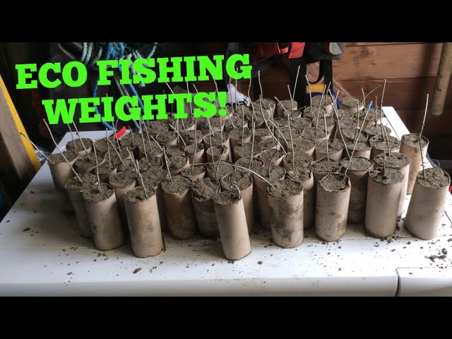 How We Make Fishing Weights From Scrap Lead 