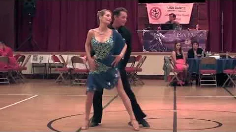 Lori Chaikin and Andre Fortin Dance Rumba/Cha Cha ...