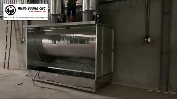 Lắp đặt buồng sơn màng nước tại Thái Bình.Hùng Vương CNC.098 324 1011