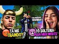 FIZ CIÚMES NO MEU NAMORADO COM OUTRO NO FREE FIRE *surtou*