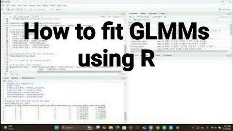 Longitudinal Data Analysis using R: How to Fit GLMMs#r #longitudinaldata #glmm #glmmTMB #r