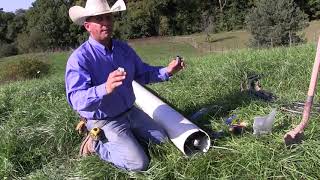 Non Electric Cattle Waterer Installation by Drinking Post Waterer