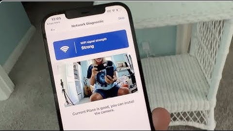 How to connect Mubview Security Camera to App on iPhone