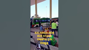 Thumbnail of Balangir new bus stand #shorts #shortsvideo #sambalpuri songs #viral #ORTC#
