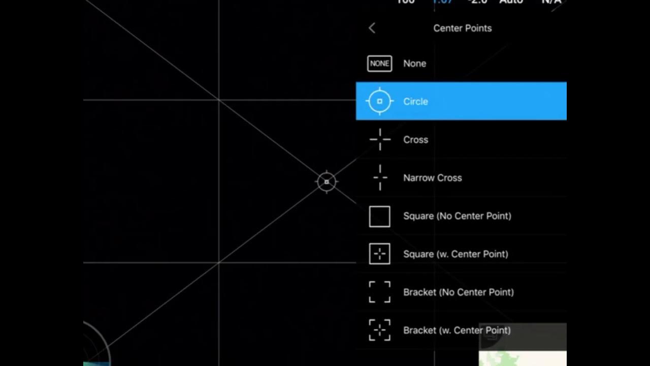 Extended camera settings