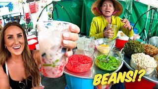 Foreigners Try Vietnam’s Most Popular Dessert! 🇻🇳 (Chè Ba Màu)