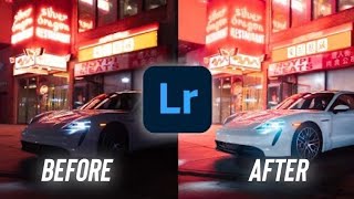 HOW TO SHOOT CAR PHOTOGRAPHY AT NIGHT! Lightroom Editing Tutorial screenshot 4