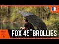 *** Pêche à la Carpe FOX TV *** Fox Brollies 45"