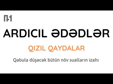 Natural ədədlər-Ardicil tək və cüt ədədlər-2023