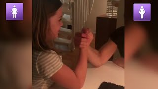 MOM vs. Daughter - Arm Wrestling 💪