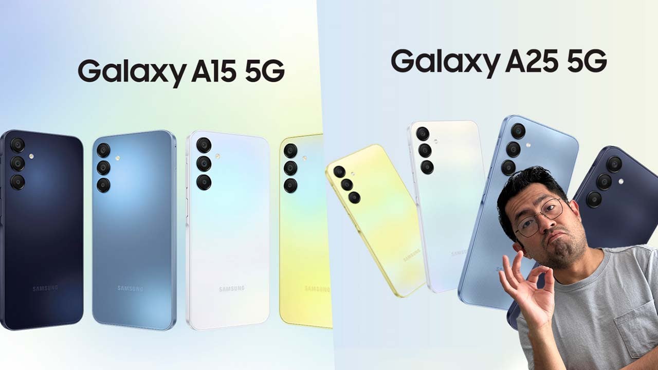 Samsung Galaxy A15 5G y A25 5G son OFICIALES 