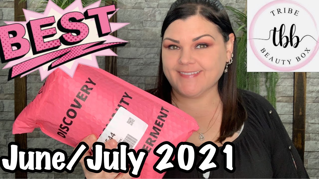 TRIBE BEAUTY BOX June/July 2021 Unboxing +Coupon Code YouTube