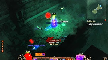 Diablo III lv31 wizard nightmare LAZOR