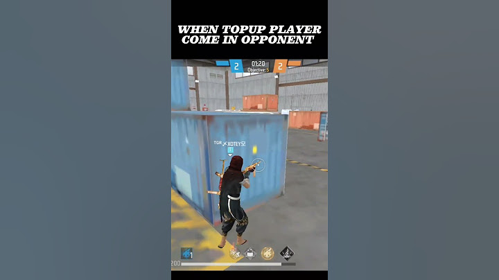 when TOPUP PLAYER come to my opponent then ☠️