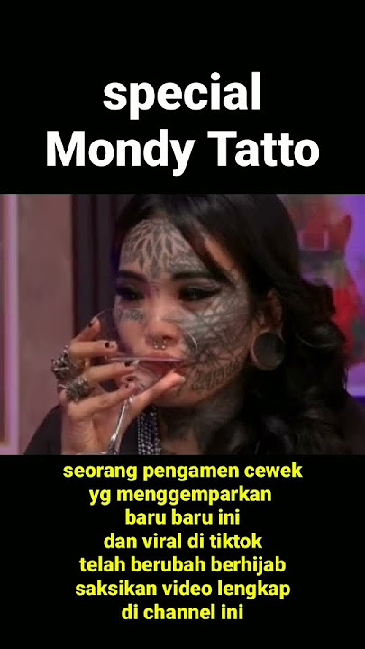 Mondy Tatto yang viral di Tiktok #mondytatto #hijrah #shorts