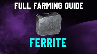 Warframe - Ferrite farming Guide