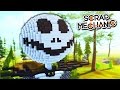 ОГРОМНЕЙШИЙ ХОДЯЧИЙ СКЕЛЕТ И ЛЕТАЮЩАЯ ВЕДЬМА В SCRAP MECHANIC