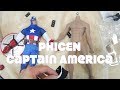 Disney Store PHICEN Captain America Custom Figure not HOT TOYS