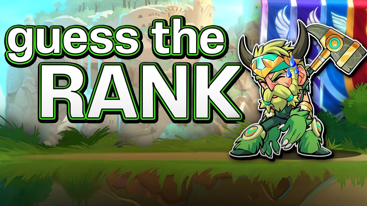 Can a Brawlhalla Pro Guess Your Rank? - YouTube
