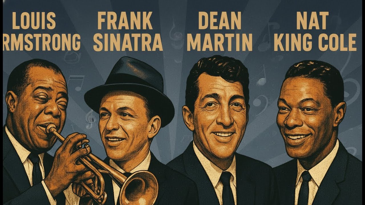Jazz Songs 50's 60's 70's |Frank Sinatra, Louis Armstrong, Nat King Cole | Vintage Jazz Memories
