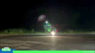 Motorcyclist seriously injured in Route 208 crash, airlifted after being trapped beneath bike.