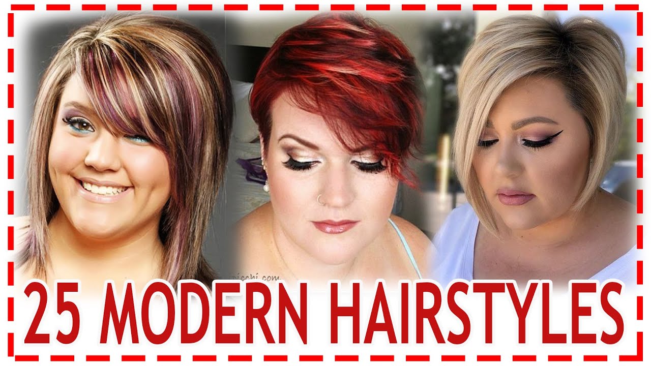 30 MODERN💕HAIRSTYLES for women in 2023.round face haircuts. For girls and  women over 40. - YouTube