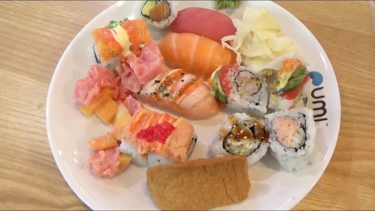 visiting umi sushi buffet in city of industry, california