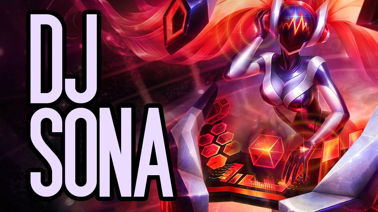 DJ Sona Abilities Animations & Music Preview (League of Legends LoL