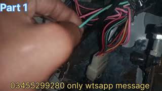 Suzuki mehran euro AC air conditioning system explained wiring diagram connection Urdu