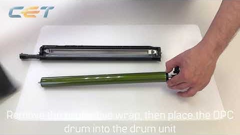 Konica Minolta C224 Drum Unit Rebuild Instructions