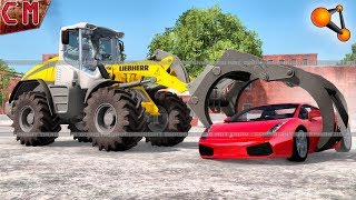 Car dismantling on spare parts (Disassemble, take to pieces) BeamNG Drive #4 screenshot 5