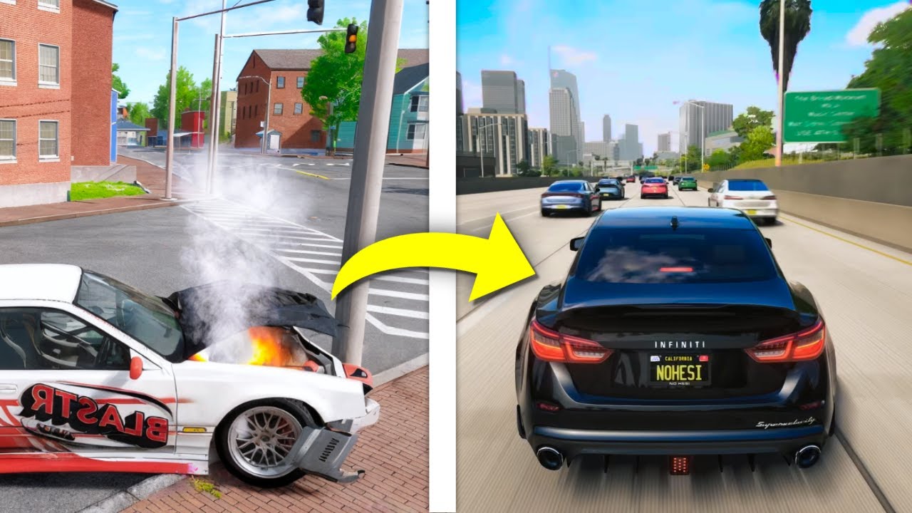 Every Time I Crash, The Game Changes - YouTube