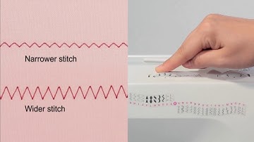 HZL-350Z series Chapter6 Zigzag stitching