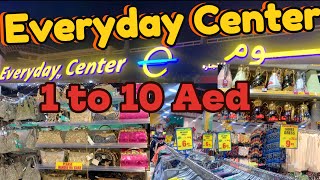 1 to 10 Aed shopping market in uae sharjah || Everyday center sharjah ||