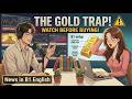 Why is Gold Price Hitting All-Time Highs? | Learn English Market Analysis (B1-B2)
