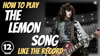 The Lemon Song - Led Zeppelin | Guitar lesson