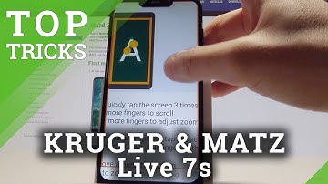 TOP TRICKS KRUGER & MATZ Live 7s - The Best Android Tips / Cool Features