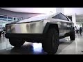 Tesla Cybertruck FIRST Close Up Look Petersen Automotive Museum - Jay Leno Version