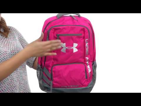 Under Armour Hustle II Storm Laptop Backpack Pink 