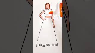 Beautiful Washi Tape  Dress.. Satisfying Video...