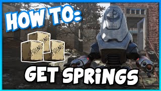 How to get SPRINGS in FALLOUT 76