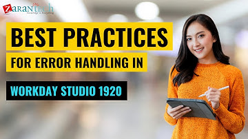 Best practices for error handling in workday studio 1920 | ZaranTech