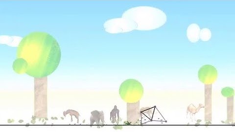 EVOLUTION [V6] - Learn to Walk (genetic algorithm & Neural Network)
