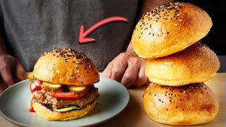 The BEST hamburger buns have this ingredient