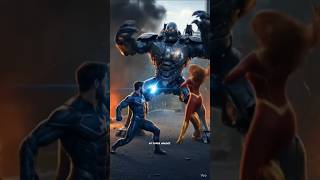 “😱 Giant Robot vs Iron Man &amp; Spider-Man | Epic Superhero Fight! #shorts”#viral #cartoon