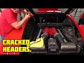 The FERRARI F430's MOST EXPENSIVE ISSUE // DIY HEADERS REPLACEMENT